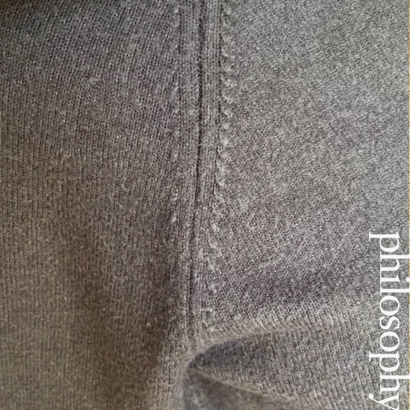 Philosophy Charcoal Crew Neck Sweater - Picture 6 of 9